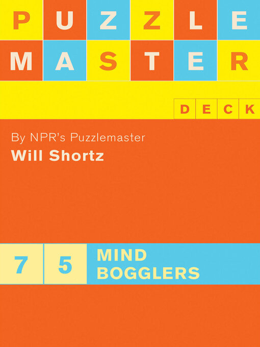 Title details for Puzzlemaster Deck by Will Shortz - Available